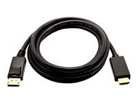 V7 : CABLE HDMI VERS DISPLAYPORT MALE NOIR 3M