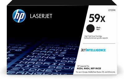 HP 59X Toner Noir CF259X 10000 pages LaserJet