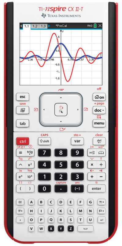 TEXAS INSTRUMENTS Grafikrechner TI-Nspire CX-II T