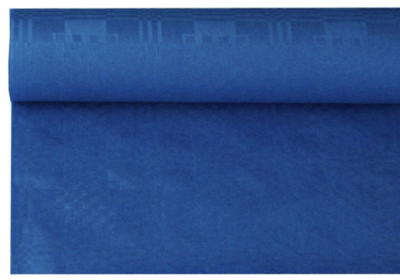 PAPSTAR nappe damassée, (B) 1,2 x (L) 8 m, bleu clair