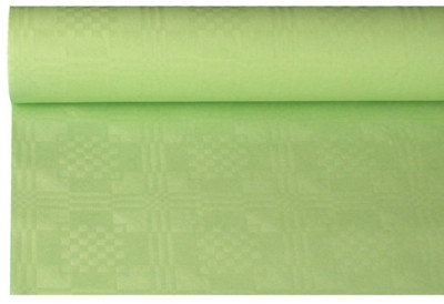 PAPSTAR nappe damassée, (B) 1,2 x (L) 8 m, jaune