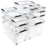 stockage de keeeper / Clipbox Lars, avec des rouleaux 61 litres