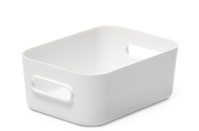 SmartStore Boîte de rangement COMPACT XS, 0,6 litres, blanc