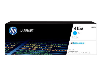 HP 415A Cartouche de toner Cyan 2100 pages pour Laserjet