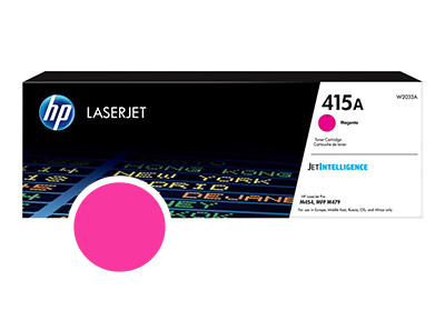 HP 415A Cartouche de toner Magenta 2100 pages pour Laserjet