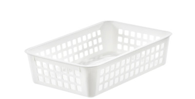 SmartStore Boîte de rangement BASKET RECYCLED 1, 1 L, blanc