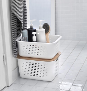 SmartStore Couvercle pour boîte de rangement BASKET, Blanc