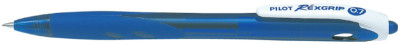 PILOT Stylo à bille REXGRIP BEGREEN, rétractable, bleu