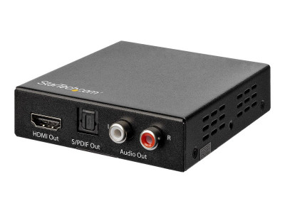 Startech : 4K HDMI AUDIO EXTRACTOR 4K 60HZ DUAL RCA AUDIO