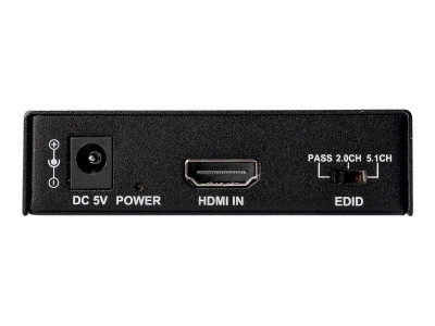 Startech : 4K HDMI AUDIO EXTRACTOR 4K 60HZ DUAL RCA AUDIO