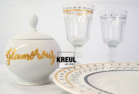 KREUL verre et porcelaine Pen Glamour, 4er-Set KREUL verre et porcelaine Pen Glamour, 4er-Set