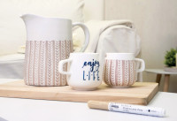 KREUL verre et porcelaine Pen crayeux, 5er-Set KREUL verre et porcelaine Pen crayeux, 5er-Set