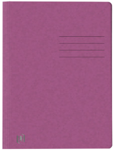 Oxford Chemise à lamelles Top File+, A4, violet