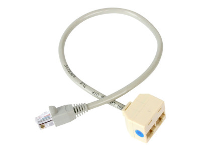 Startech : 2-TO-1 RJ45 SPLITTER cable ADAPTER - F/M