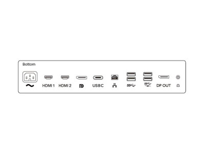 Philips : 32IN IPS USB-C DOCKING MONITOR 4K 3840 X 2160