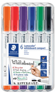 STAEDTLER Lumocolor Whiteboard, 4er ETUI