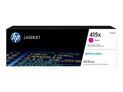 HP 415X Cartouche de toner Magenta 6000 pages pour Laserjet