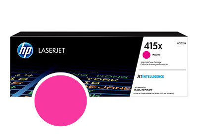 HP 415X Cartouche de toner Magenta 6000 pages pour Laserjet