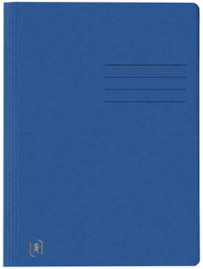 Oxford Chemise à lamelles Top File+, A4, bleu