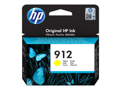 HP : cartouche encre 912 YELLOW