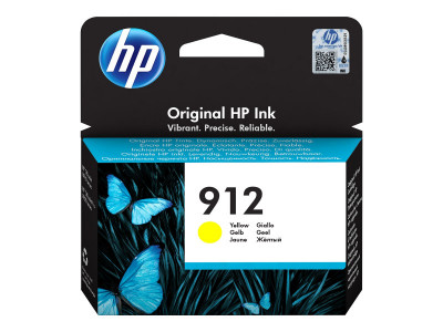 HP : cartouche encre 912 YELLOW