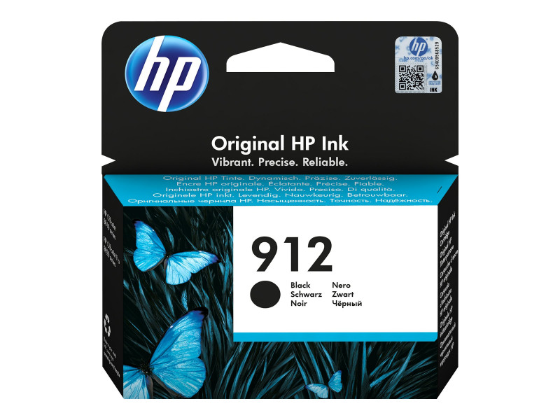 Cartouche d'encre HP N° 912 noir Original - 3YL80AE