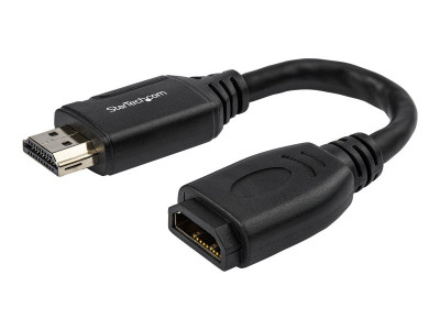 Startech : 6IN HDMI 2.0 PORT SAVER cable - GRIPPING CONNECTOR - 4K 60HZ