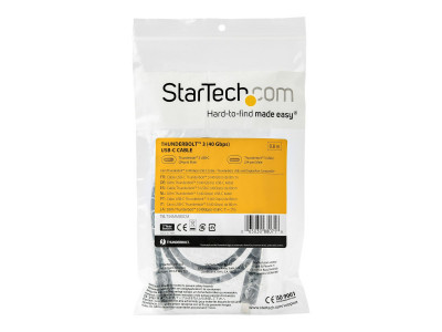 Startech : 0.8M THUNDERBOLT 3 cable - 40GBPS - THUNDERBOLT CERTIFIED