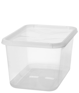 SmartStore Boîte de rangement BASIC M, 25 L, transparent