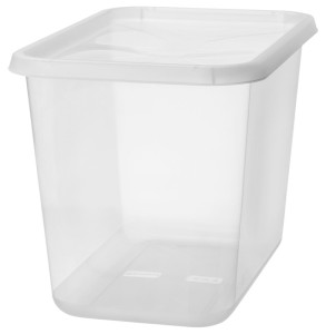 SmartStore Boîte de rangement BASIC M, 25 L, transparent