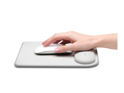 Kensington : ERGOSOFT MOUSEPAD W. WRIST REST pour STANDARD MOUSE GREY