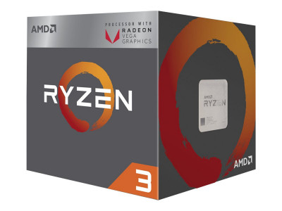 AMD : RYZEN 3 3200G 4.0GHZ 4 CORE SKT AM4 6Mo 65W PIB RX VEGA 11 (ryzen)