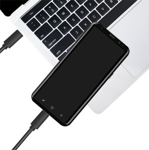 LogiLink Câble USB 3.1, USB-C - USB-C mâle, 0,5 m, noir