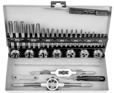 BRÜDER MANNESMANN Kit de tarauds, 32 pièces