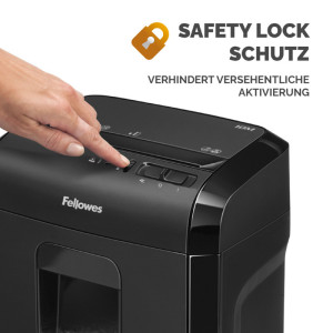 Fellowes Destructeur de documents Powershred 10M, noir