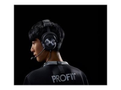 Logitech : G PRO X GAMING HEADSET BLACK - EMEA