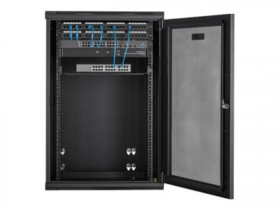 Startech : 18U SERVER RACK ENCLOSURE avec HINGE - WALL MOUNT NETWORK RACK