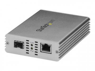 Startech : 10GB ETHERNET FIBER MEDIA CONVERTER avec OPEN SFP+ SLOT