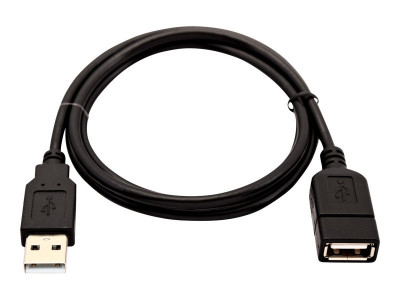 V7 : 2.0 USB extension 1M 3.3FT MALE TO FEMALE USB EXTENDER