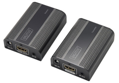 DIGITUS 4K ensemble HDMI Extender, 4K / 60Hz, HDMI 2.0, 30/60 m