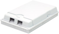 LogiLink Boîtier de raccordement FTTH, double, blanc