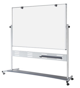 Bi-Office Tableau blanc mobile Evolution, 1.200 x 900 mm