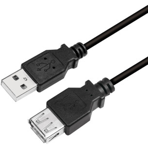 LogiLink Rallonge USB 2.0, 3,0 m, noir