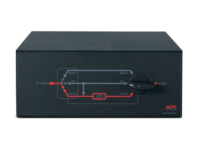 APC : SINGLE PHASE SERVICE BYPASS PANEL 7500-10000VA BLAC