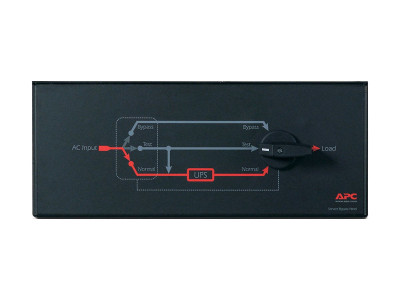 APC : SINGLE PHASE SERVICE BYPASS PANEL 7500-10000VA BLAC