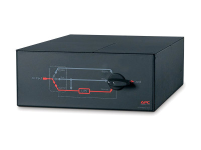APC : SINGLE PHASE SERVICE BYPASS PANEL 7500-10000VA BLAC