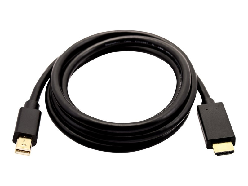 V7 Câble USB-C mâle vers USB-C mâle, noir 2m 6.6ft