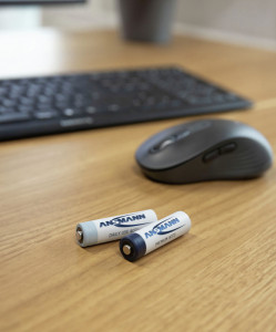 ANSMANN Batterie maxE NiMH, Micro AAA, blister de 4, 550 mAh