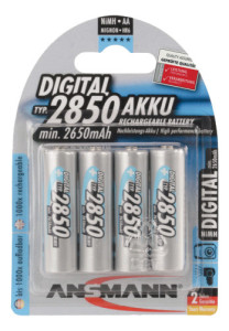 ANSMANN Batterie Digital NiMH Mignon AA 2400mAh blister de 2