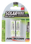 ANSMANN Batterie Solar NiMH Mignon AA, 800 mAh, blister de 2 ANSMANN Batterie Solar NiMH Mignon AA, 800 mAh, blister de 2